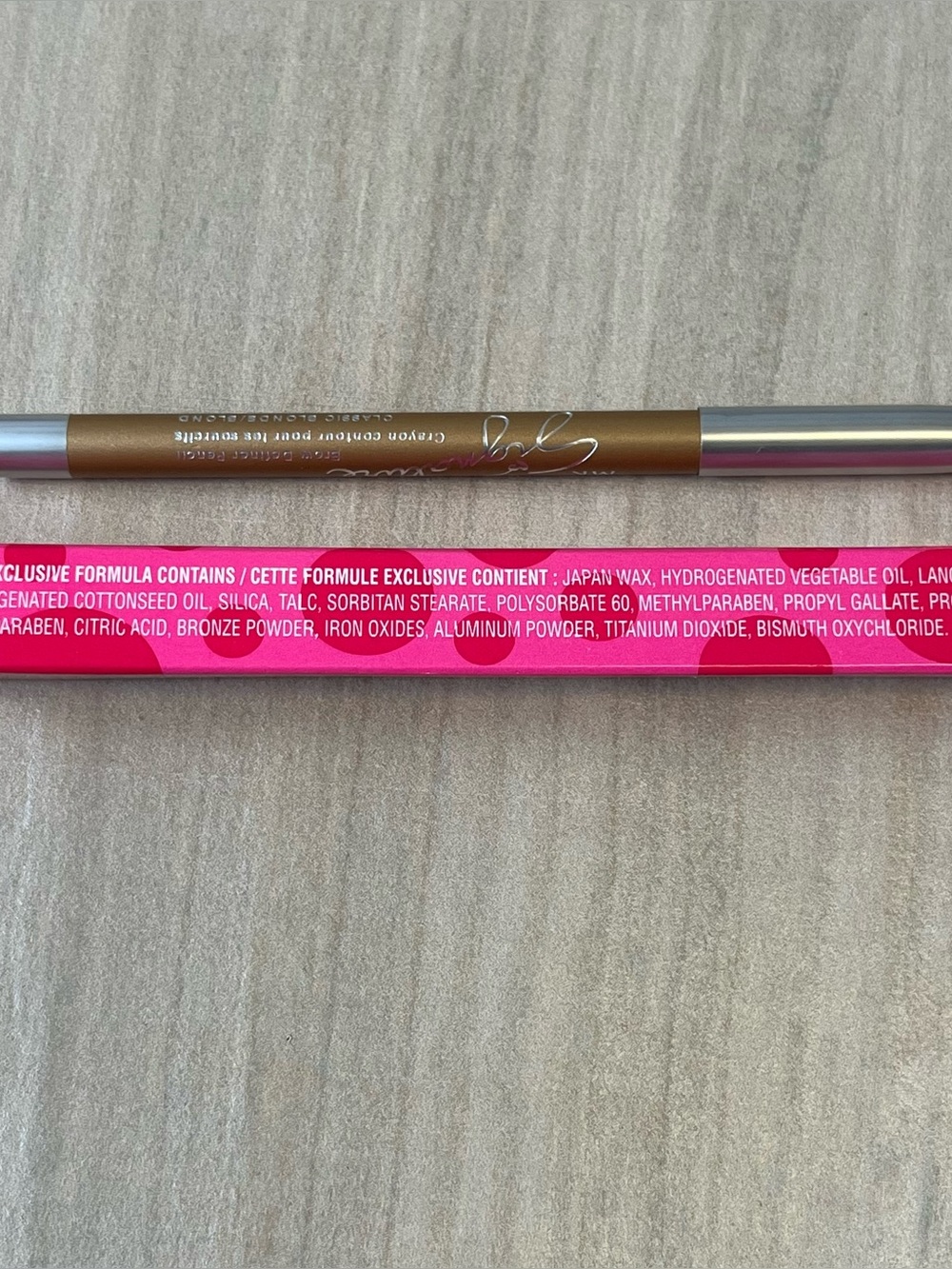 Mary Kay Signature Classic Blonde Brow Pencil NEW 00704 Full Size NOS Box Makeup - Picture 3 of 7